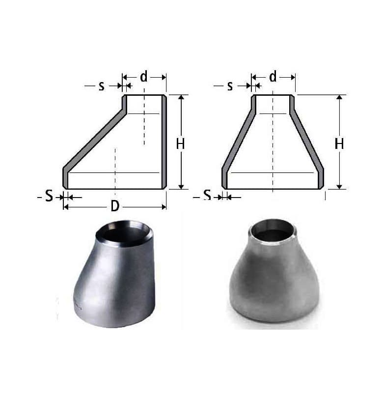 stainless-steel-reducer-dimensions