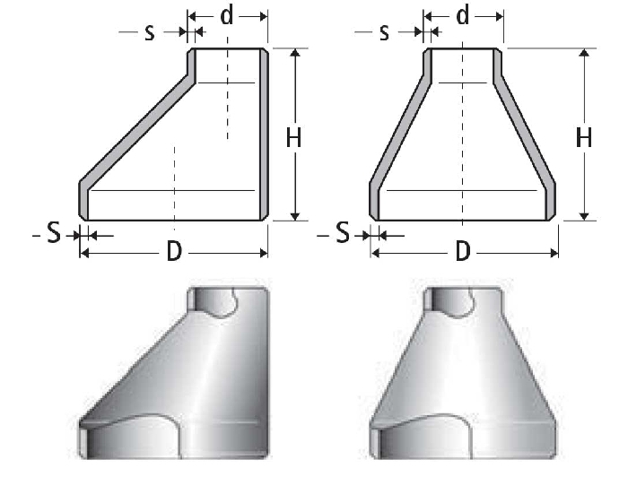 asme-b-16-9-concentric-reducer-dimensions