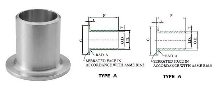 mss-type-a-stub-end-dimensions