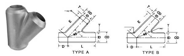 asme-b-16-9-lateral-tee-dimensions